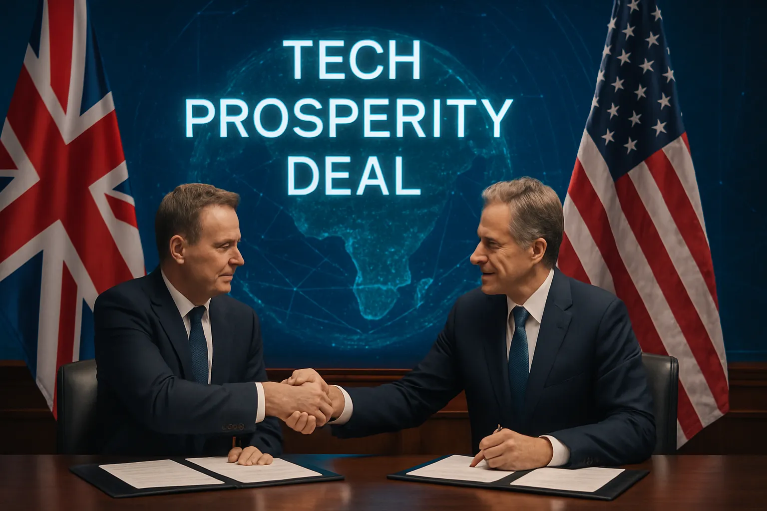 Reino Unido y EEUU firman el acuerdo Tech prosperity deal