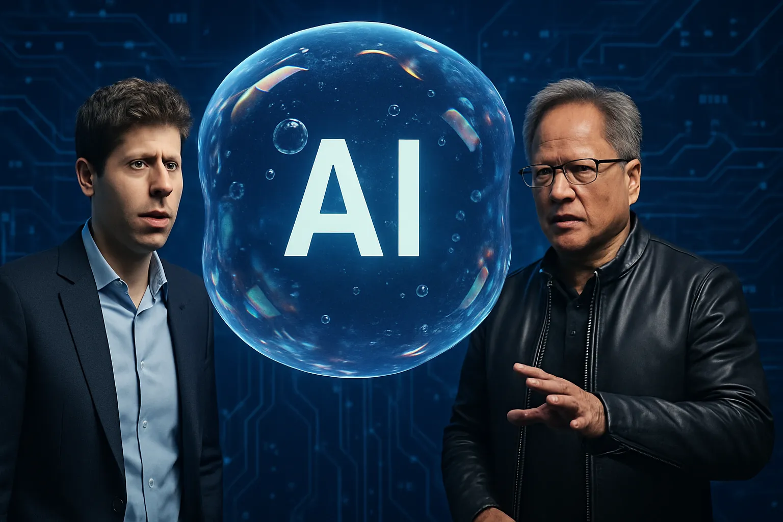 Sam Altman y Jensen Huang avisan de la burbuja de la IA y por qué el 95% de los proyectos fracasan