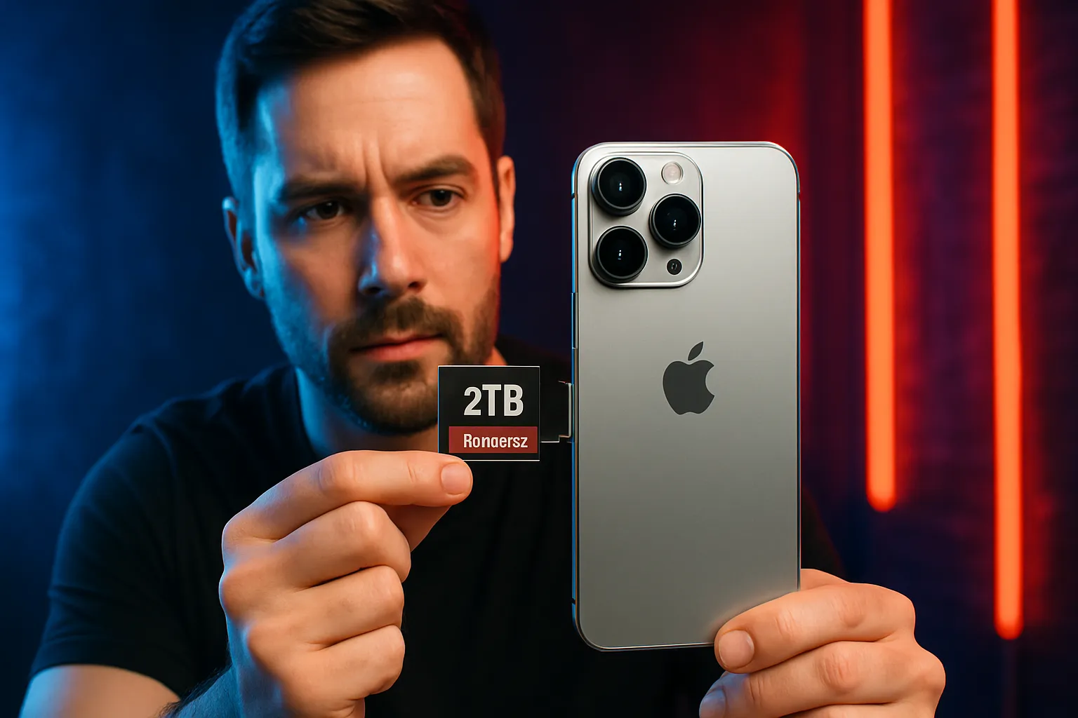Un YouTuber amplia 2 TB la capacidad de tu iPhone 17 Pro Max