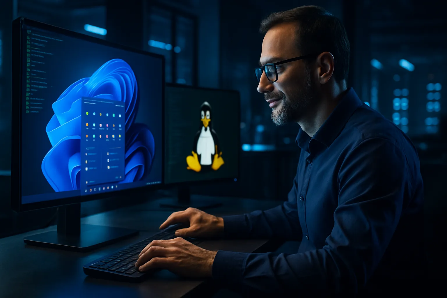 Un experto en Linux prueba Windows 11 y se queda por utilidad