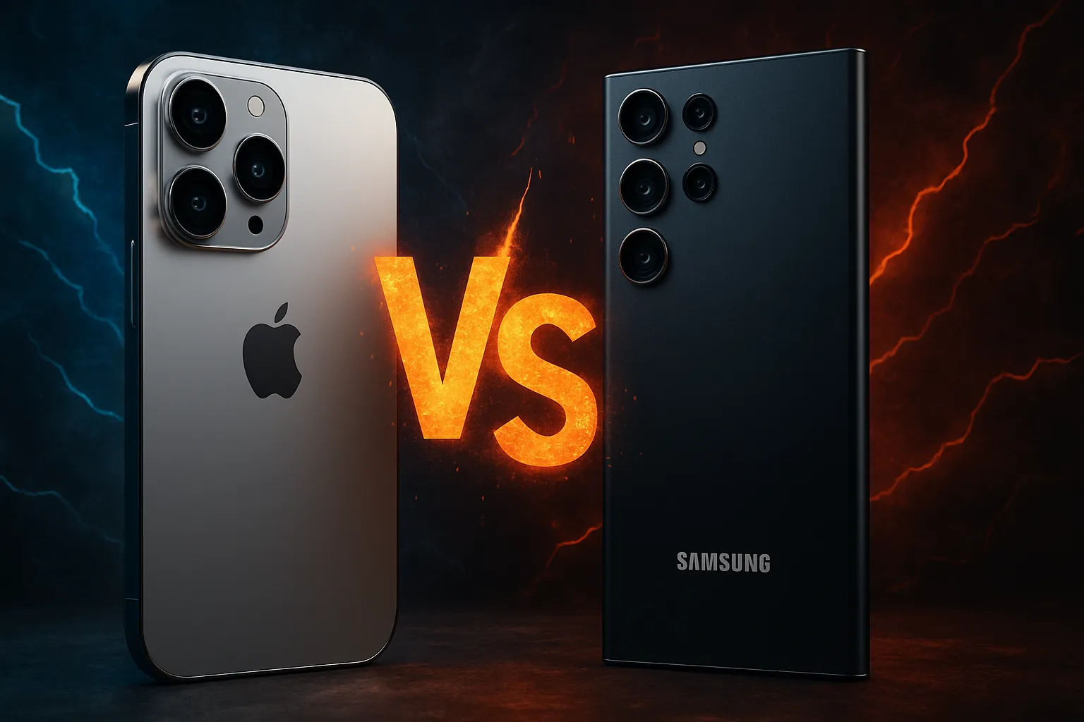 iPhone 17 Pro Max VS Samsung Galaxy S25 Ultra