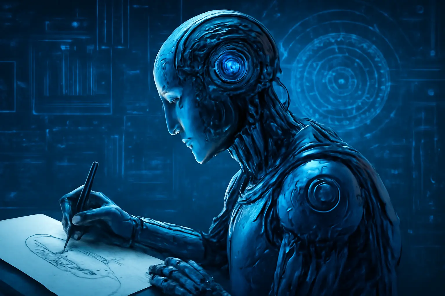 inteligencia artificial dibujo