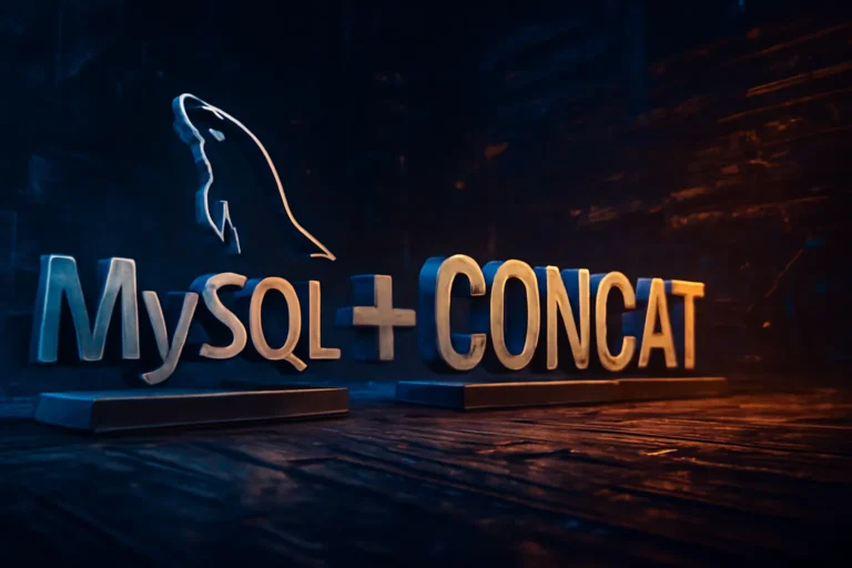 mysql concat
