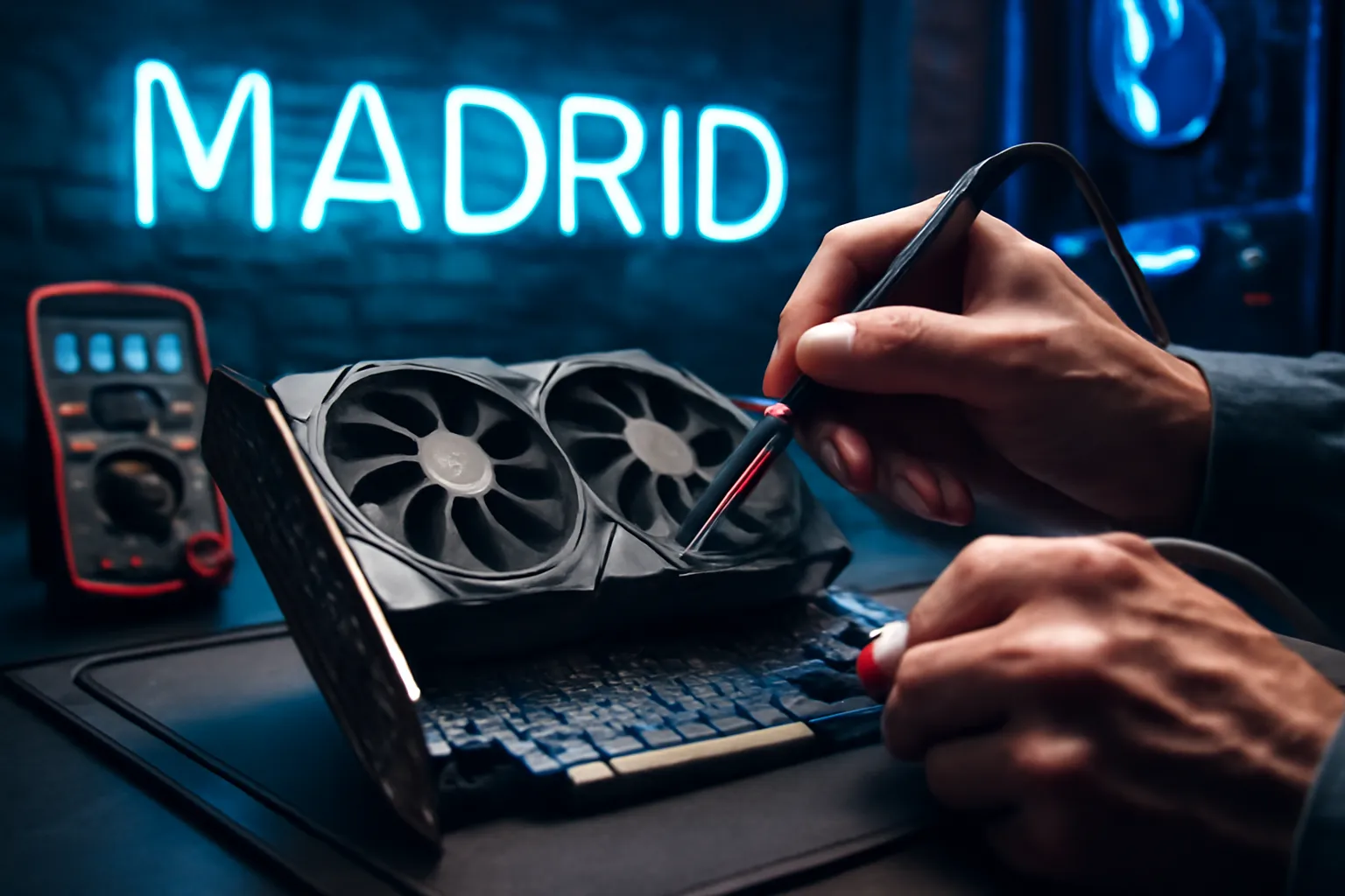 reparar tarjeta grafica madrid