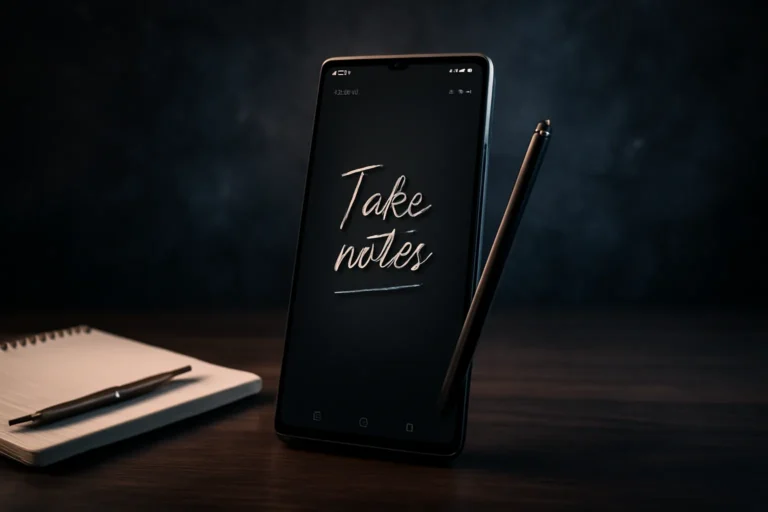 ¿Cuál es el smartphone más recomendable para tomar notas?