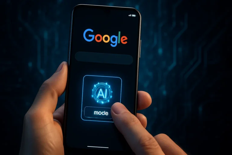 App Google añade el botón Modo IA, así se usa