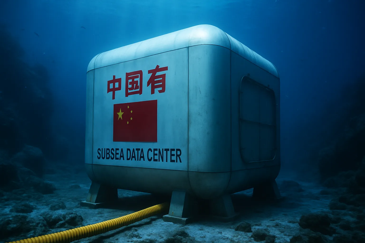 China instala el primer centro de datos submarino.