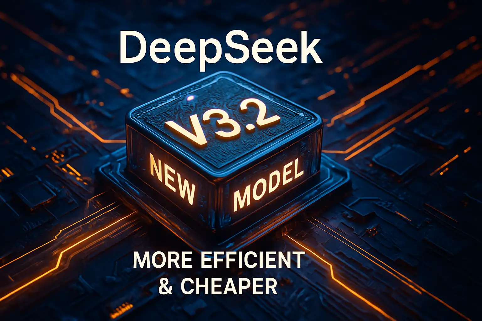 DeepSeek presenta un nuevo modelo V3.2 más eficiente y barato