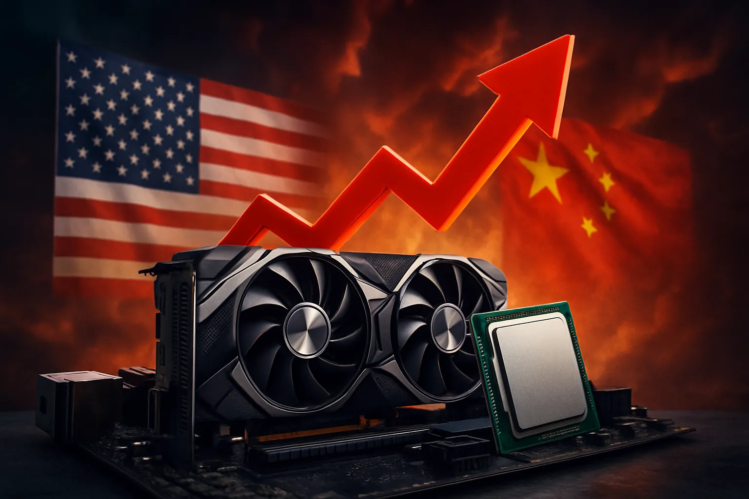 El hardware amenazado por otra subida de precios debido a las restricciones de china a EEUU
