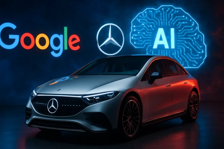 Google y Mercedes se alían para mostrarnos el futuro de la IA en coches