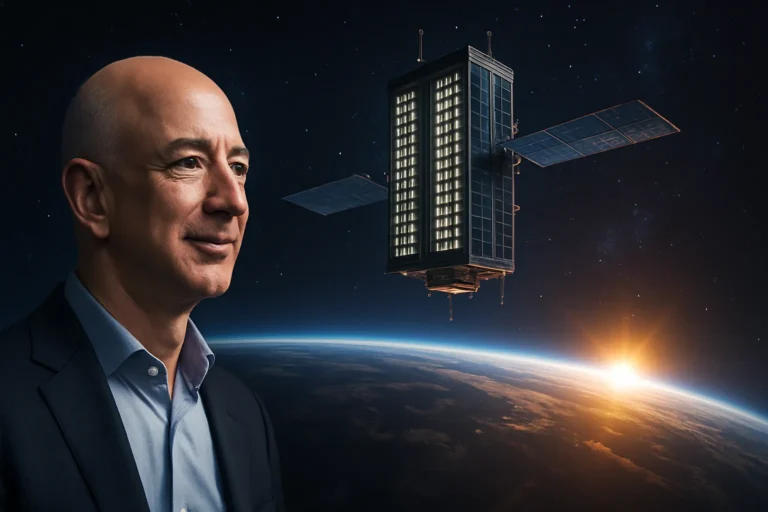 Jeff Bezos quiere construir centros de datos en el espacio como solución energética