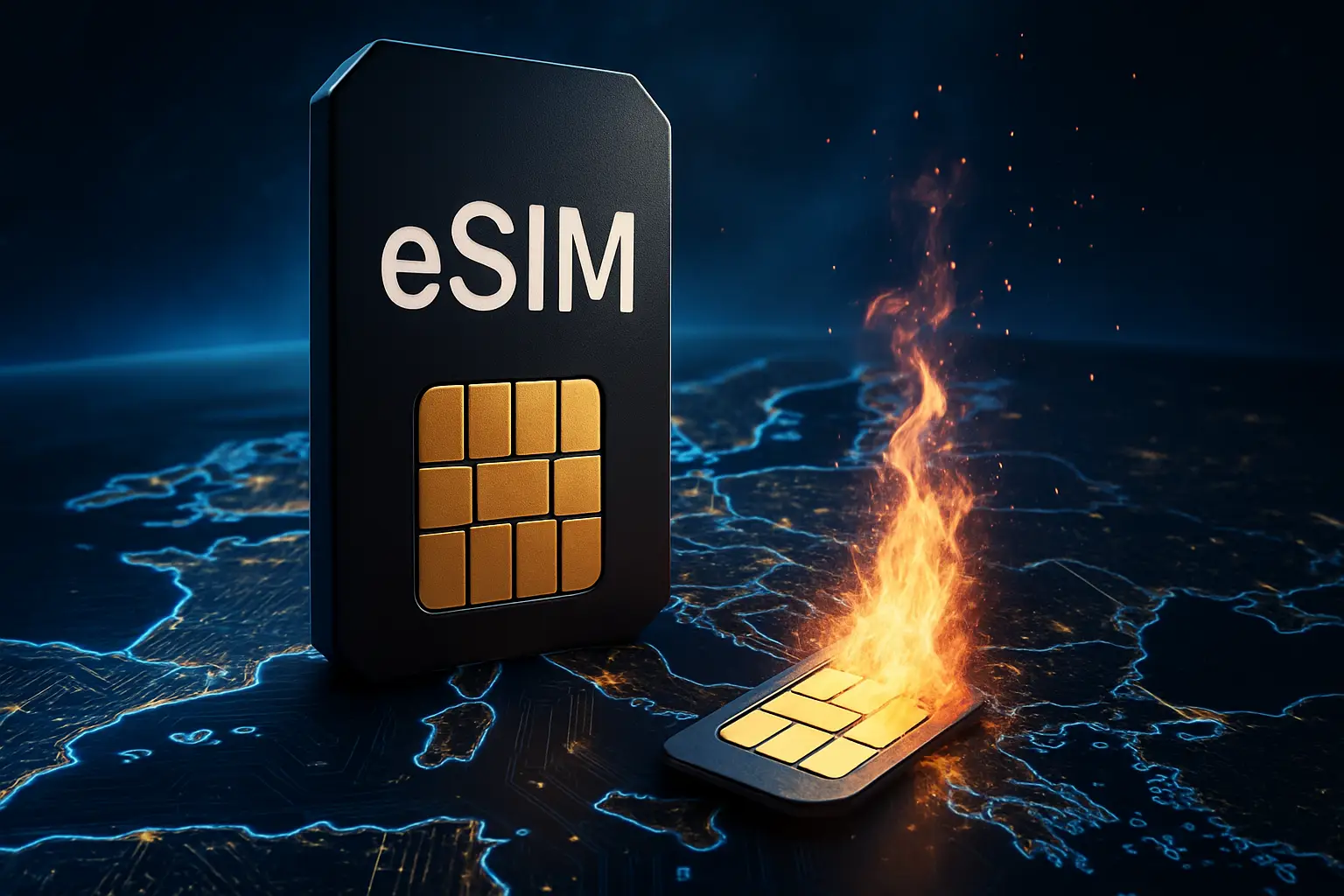 La esim se impone en europa, las sim desaparecerán