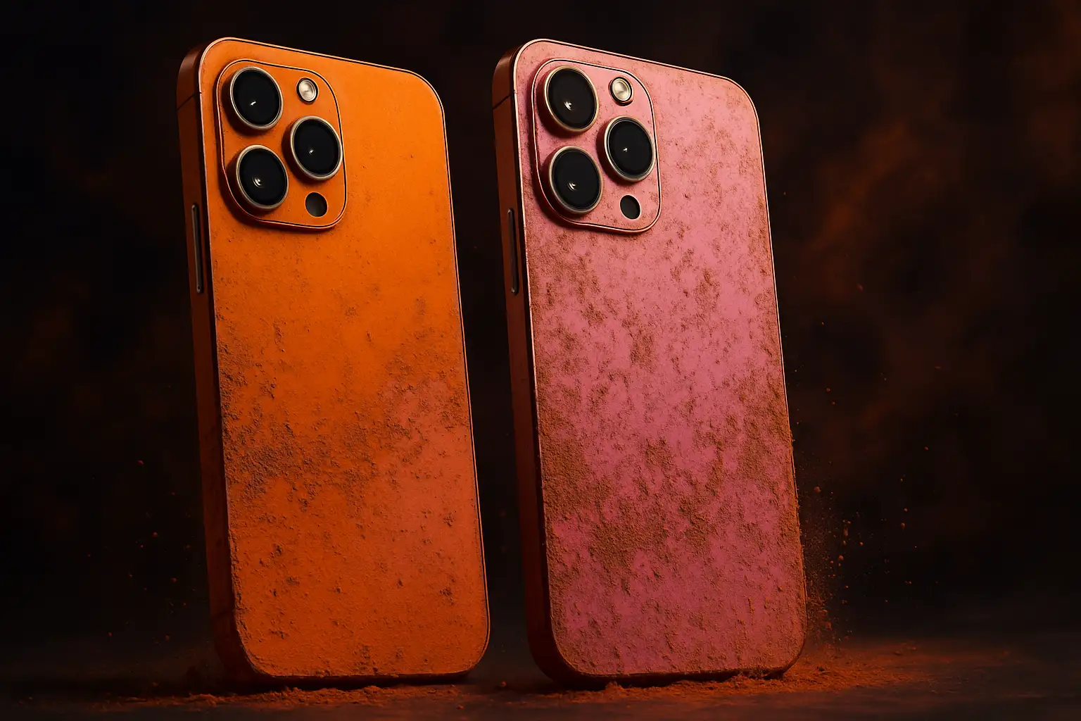 Los iPhones 17 Pro Max Naranjas se están volviendo rosas por la oxidación del aluminio