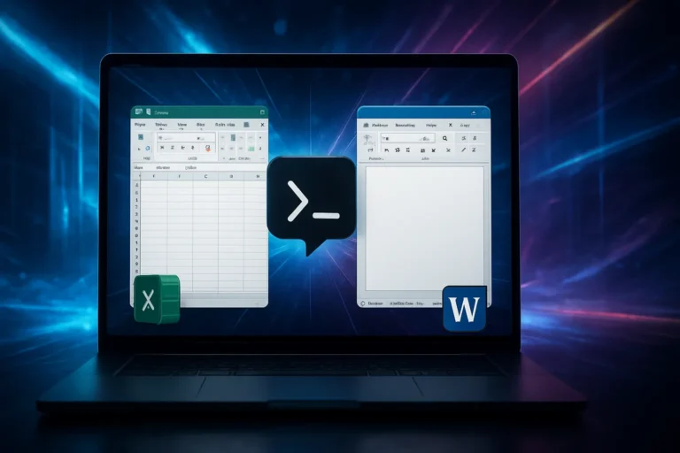 Microsoft ha lanzado Excel y Word controlados por prompts