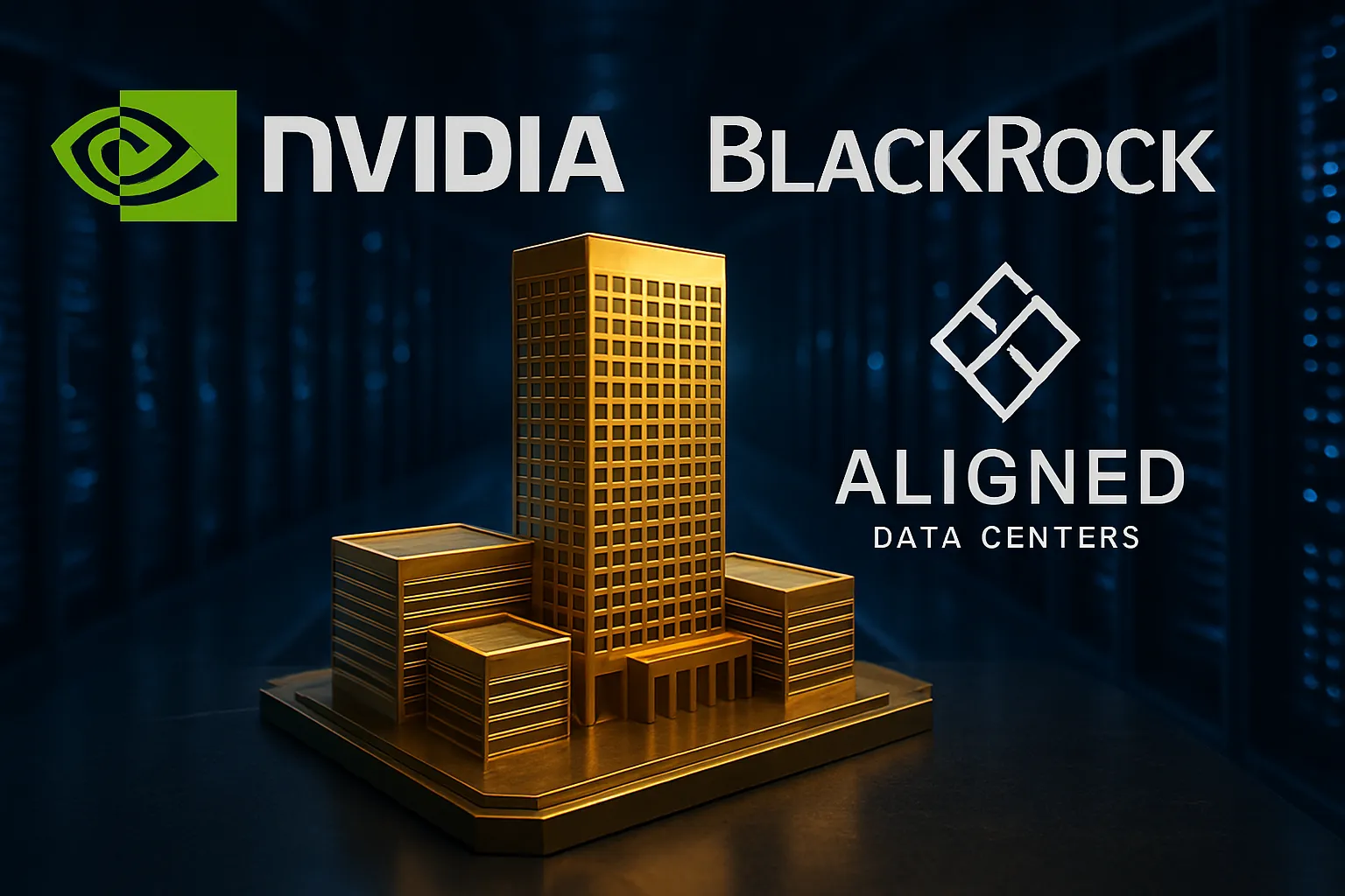 Nvidia junto a Blackrock compran Aligned Data Centers