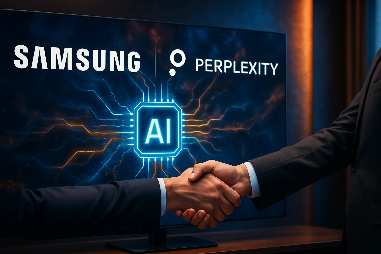 Samsung llega a un acuerdo con perplexity para lleva la IA a sus televisiones