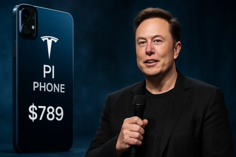 Tesla Pi Phone, Elon Musk presenta el teléfono Tesla por solo 789 dólares