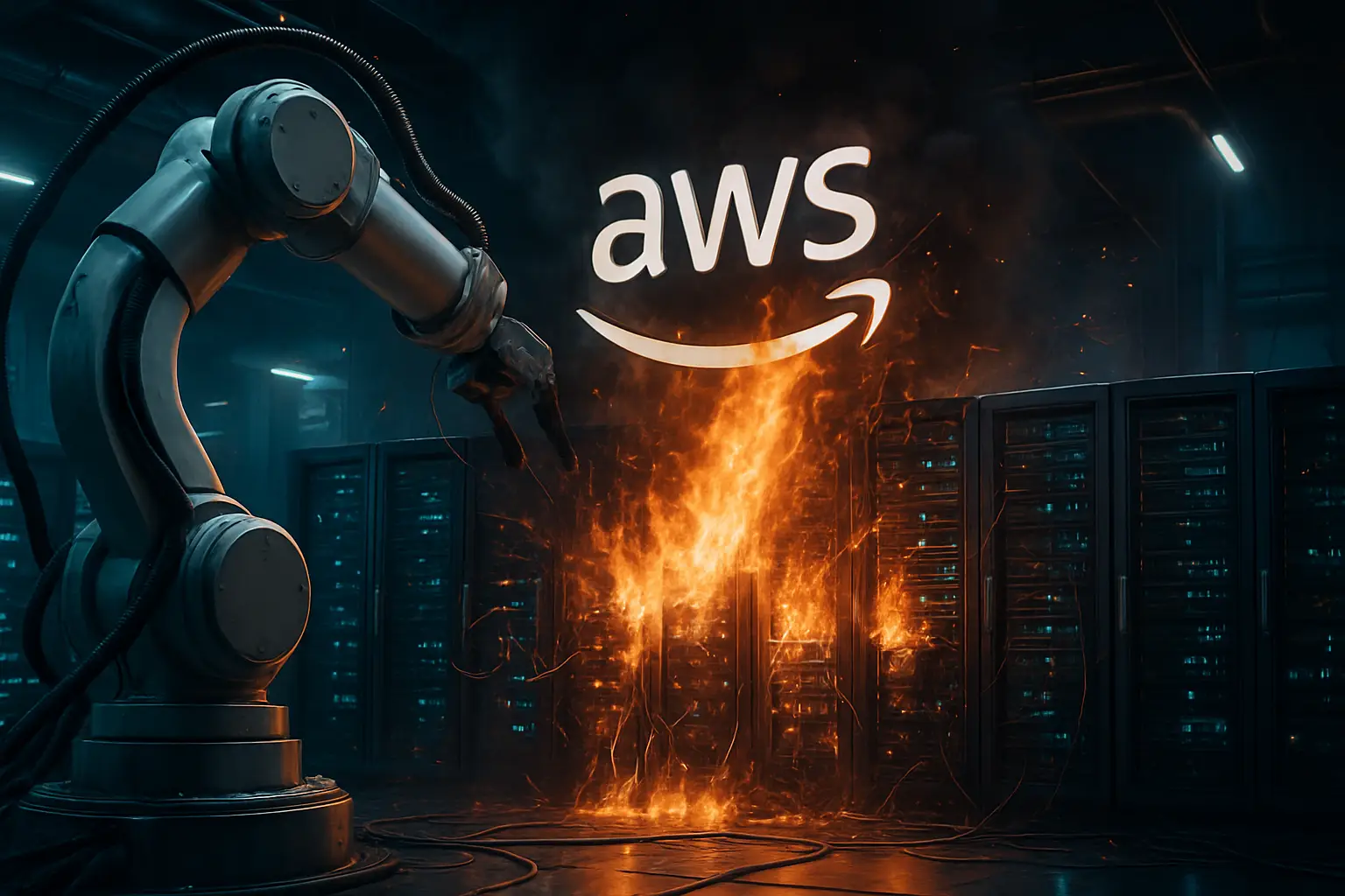 Un fallo en la automatización provoca la caída global de AWS