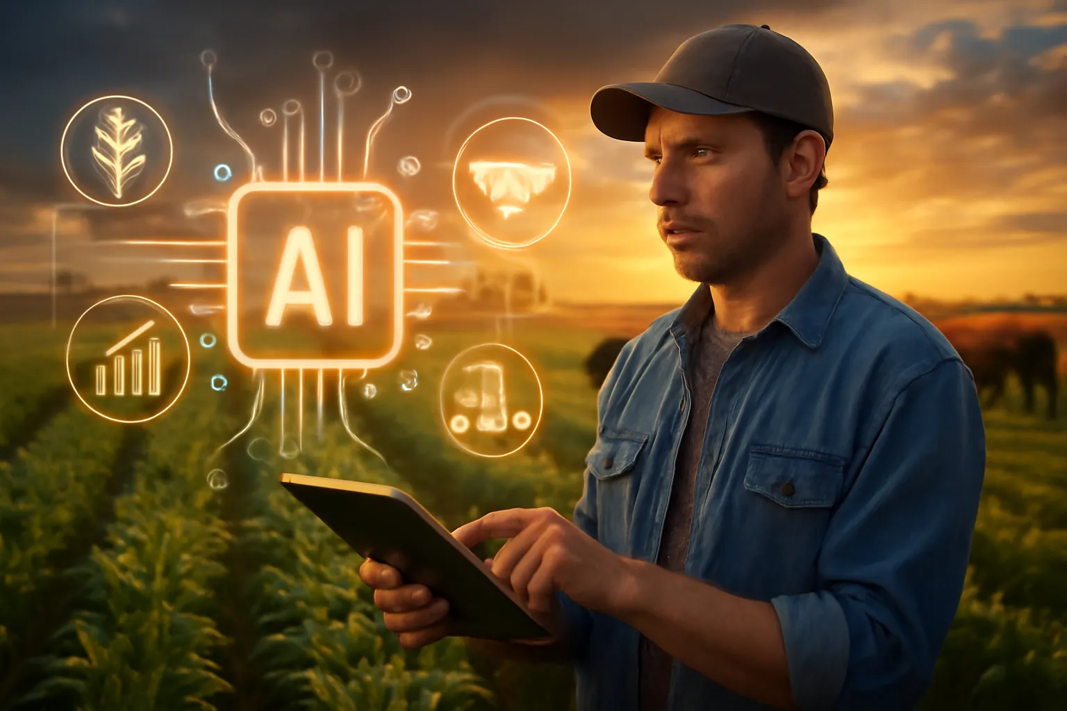 ¿Cómo usar IA en agricultura y ganadería?