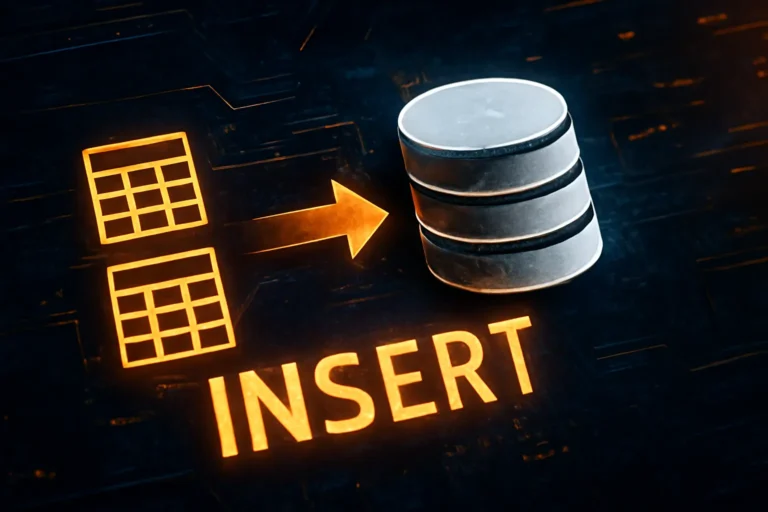 ¿Qué es INSERT en SQL?