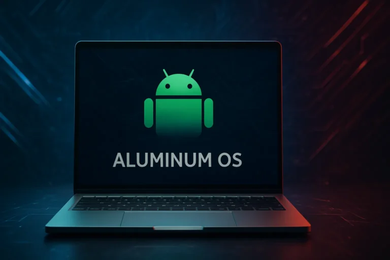 Aluminum OS, el Android adaptado a portátiles con IA