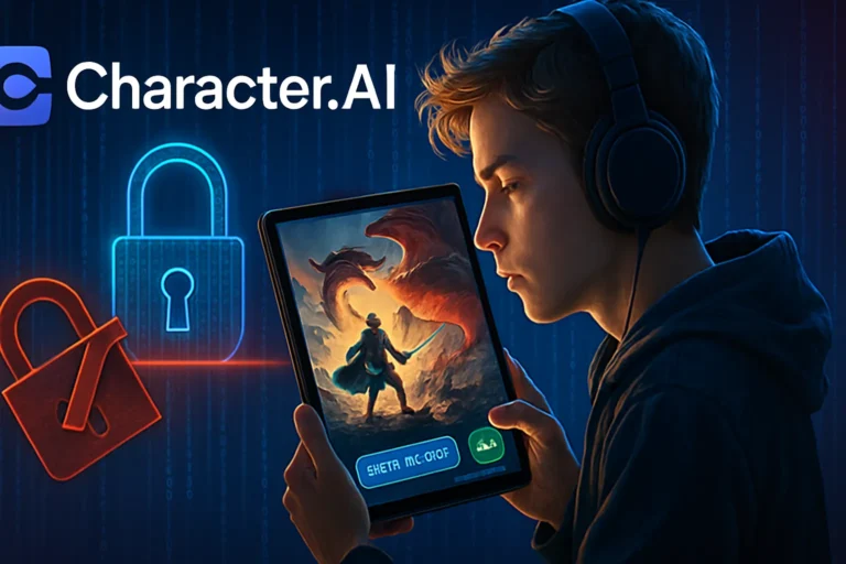 Character.AI lanza relatos interactivos impulsados por IA para jóvenes después de bloquear su entrada a los chats públicos.
