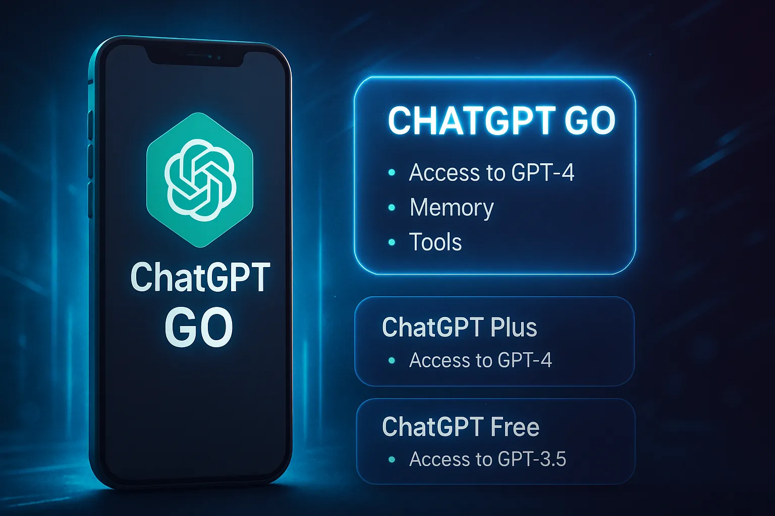 ChatGPT GO, características y diferencias con las otras suscripciones de ChatGPT
