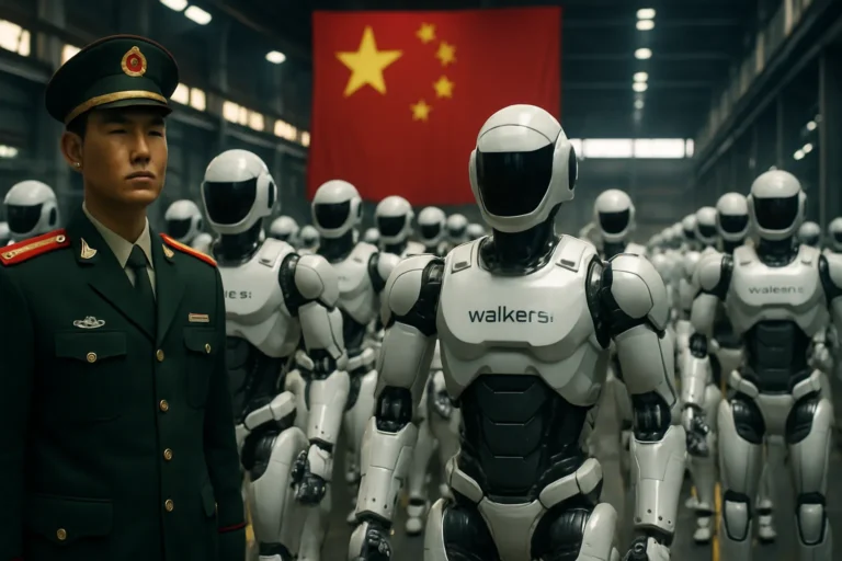 China enseña el ejército de robots humanoides Walker S2 para su primer envío