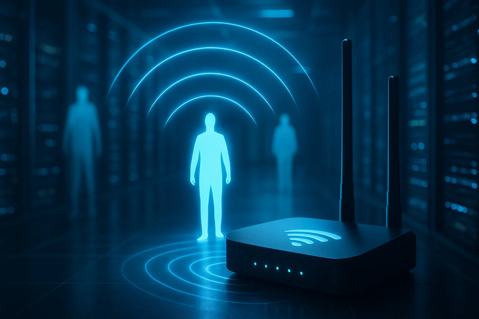 Crean una tecnología que a través de las ondas del wifi detecta personas