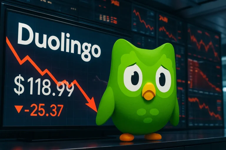 Duolingo está pasando por una crisis en bolsa