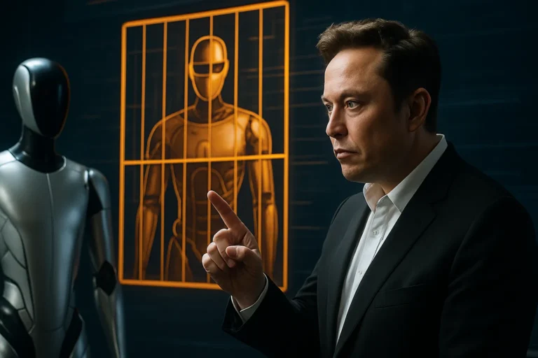 Elon Musk tiene un plan para sus robots Optimus, que nadie vaya a la cárcel.