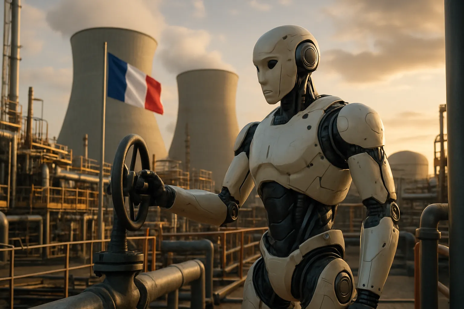 Francia despliega robots humanoides en sus centrales nucleares para mantenimiento