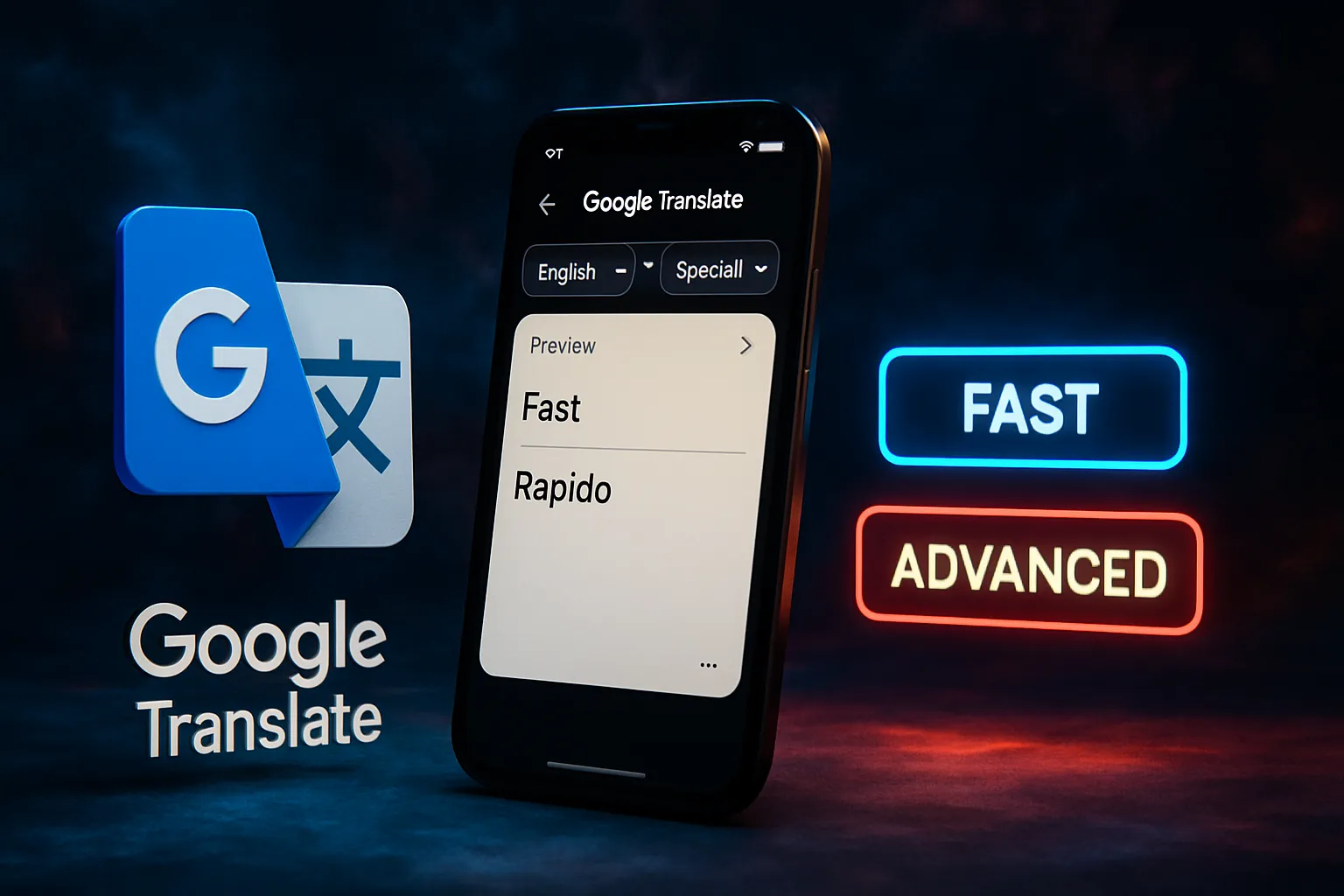 Google translate, descubre las nuevas funciones, Rápido o avanzado