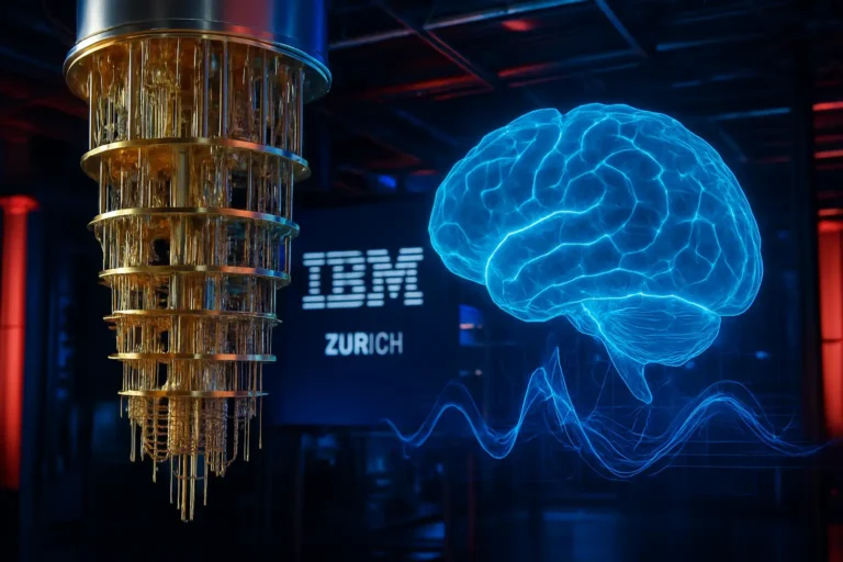 IBM enseña en Zurich como la computación cuántica y la IA se unen