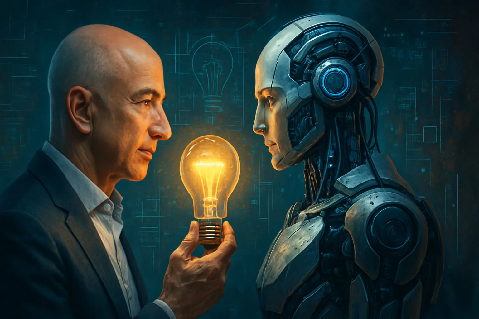 Jeff Bezos dice que el único humano que no será reemplazado por la IA es el que es capaz de inventar