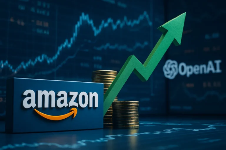 Las acciones de Amazon suben, tras el acuerdo millonario con OpenAI