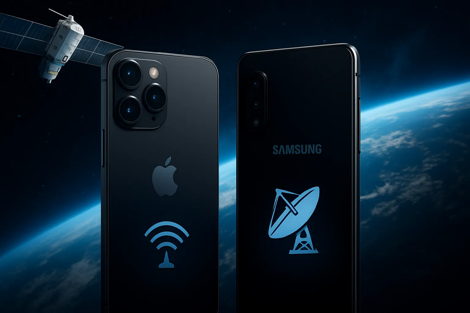 Los Apple y Samsung tendrán internet por satélite de Starlink