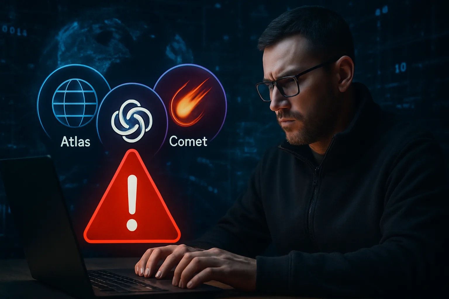 Los expertos en ciberseguridad avisan sobre los navegadores con IA, Atlas, Copilot o Comet.