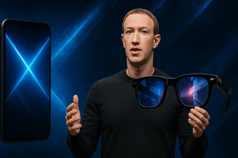 Mark Zuckerberg avisa del fin del smartphone a favor de sus gafas Meta RayBan Display