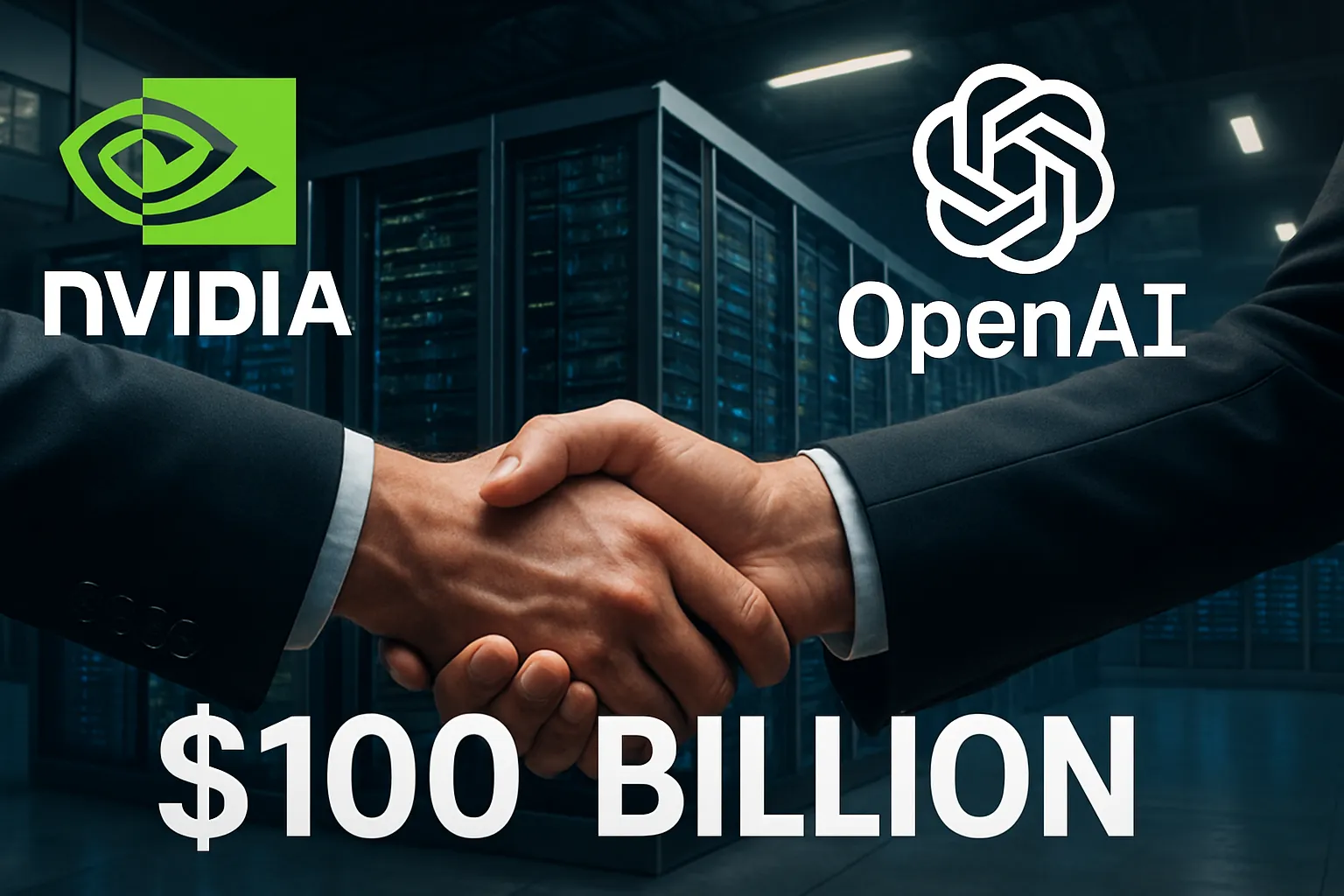 Nvidia llega a un acuerdo con OpenAI para construirle centro de datos por valor de 100.000 Millones