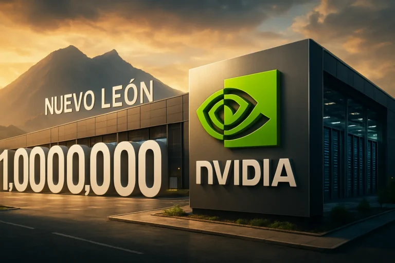 Nvidia va a invertir mil millones para un nuevo centro de datos en Nuevo León