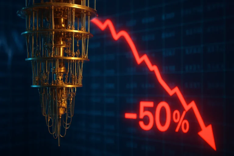 Quantum computing pierde el 50% en bolsa, ¿Crisis en la computación cuántica?