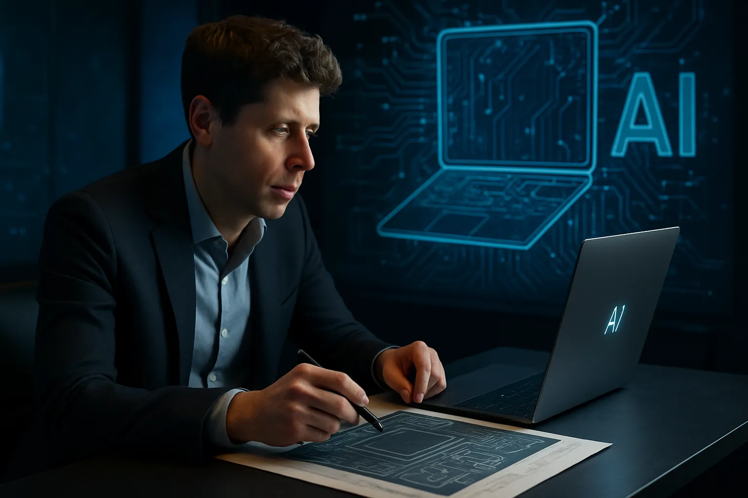 Sam Altman planea un nuevo concepto de ordenador centrado en IA