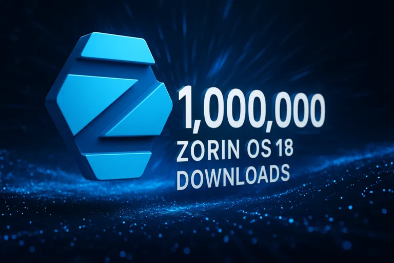 Zorin OS 18 alcanza el millon de descargas, la última versión de Linux gana a los desencantados de Windows
