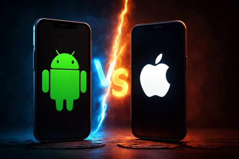 ¿Cuál es la diferencia entre Android e iOS?