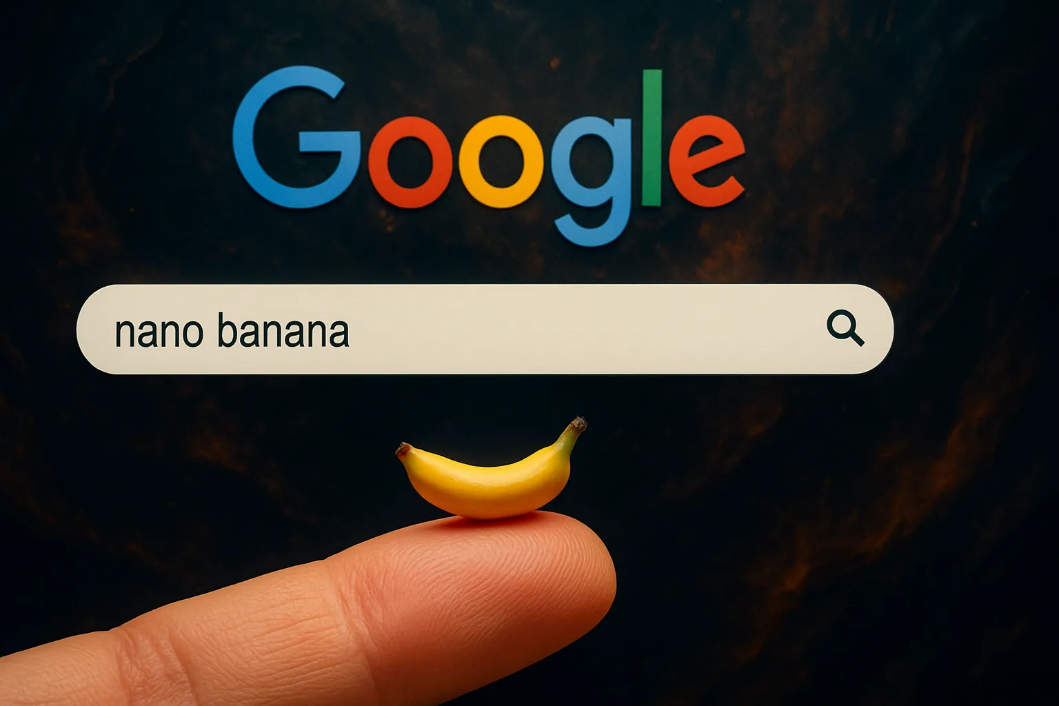 Crea con Nano Banana desde la barra de búsqueda de Google