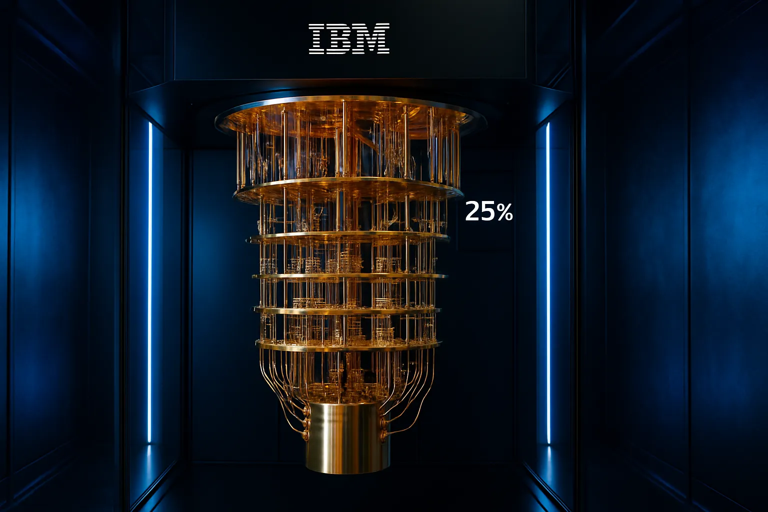 El ordenador cuántico de IBM ya trabaja al 25% de su capacidad