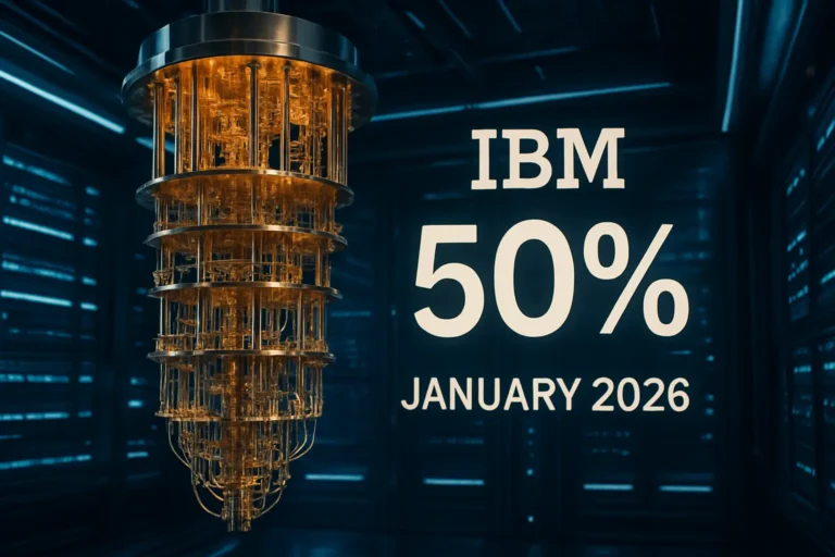 En Enero de 2026 IBM espera que su ordenador cuántico alcance el 50% de capacidad