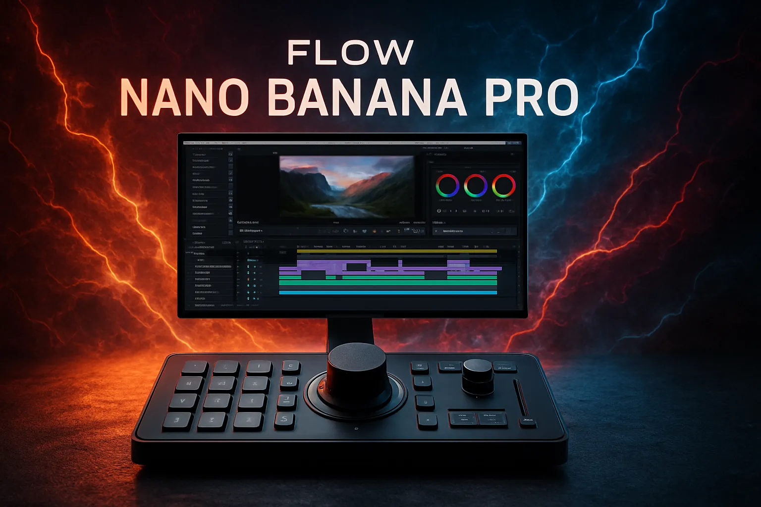 Flow presenta Nano Banana Pro y eleva la edición visual con control profesional y precisión total