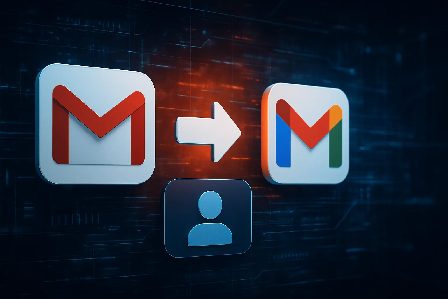 Gmail dará la posibilidad de cambiar de cuenta de correo sin perder toda tu información